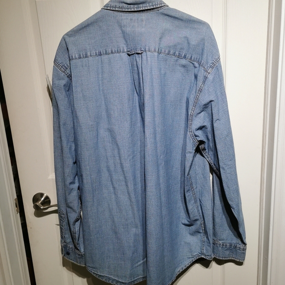 Eddie bauer large denim shirt - Picture 4 of 4